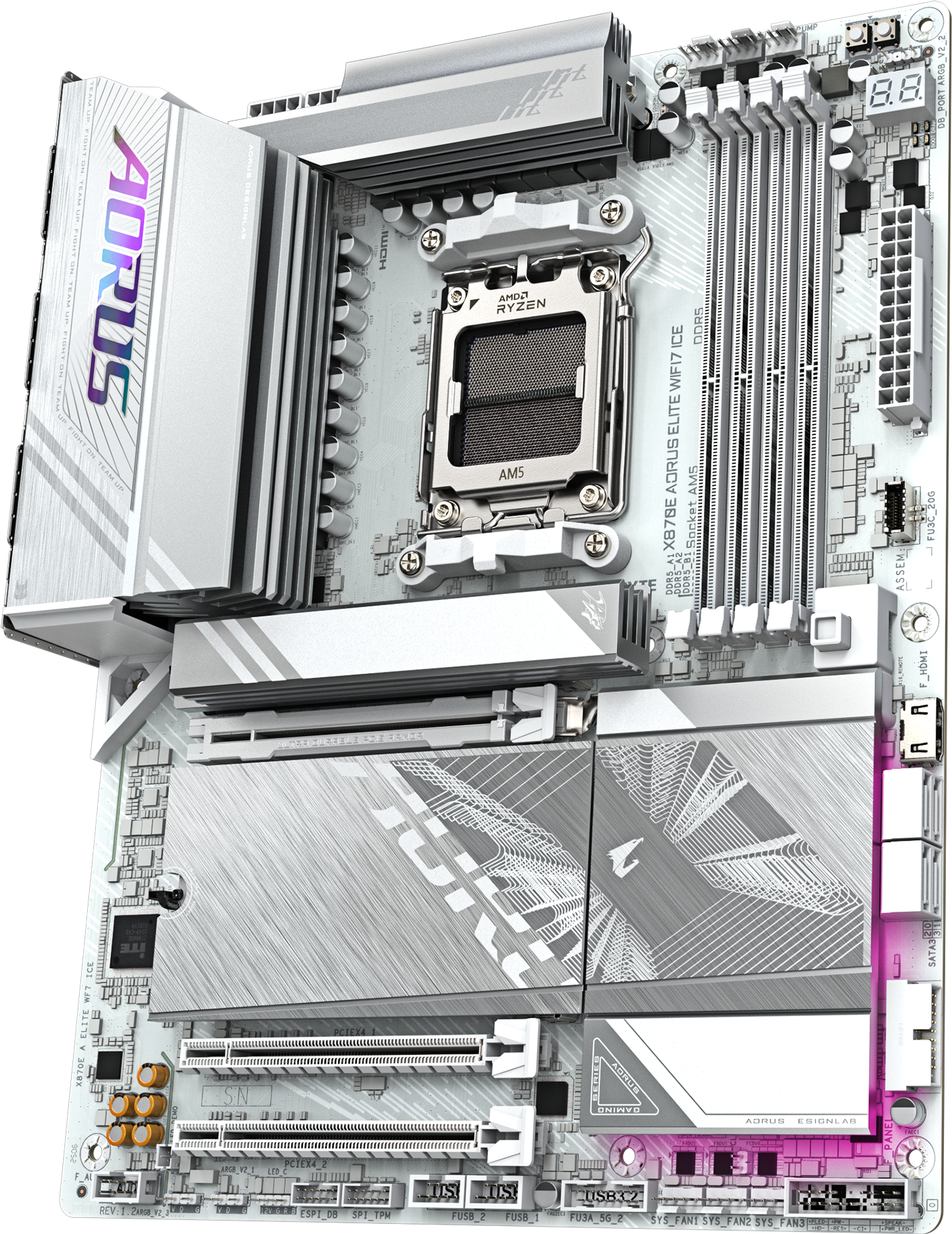 Motherboard - x870e aorus elite wifi7 ice