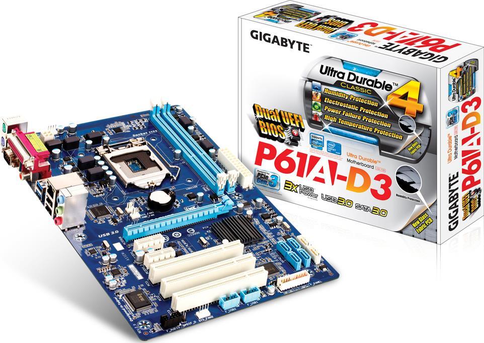 Motherboard - GA-P61A-D3
