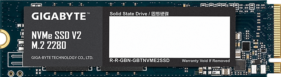 GIGABYTE NVMe SSD V2 256GB - GIGABYTE Global