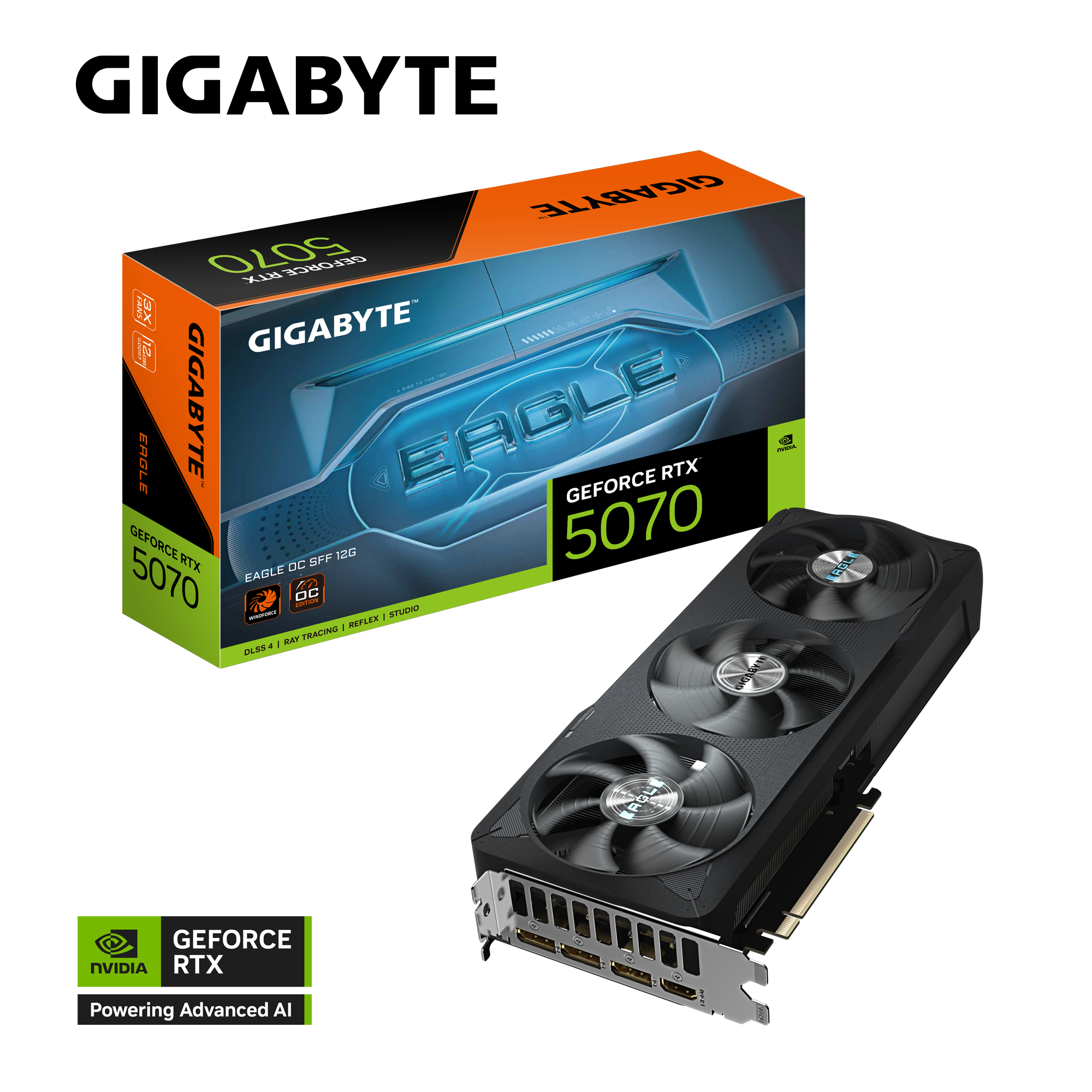 GeForce RTX™ 5070 EAGLE OC SFF 12G｜AORUS - GIGABYTE USA