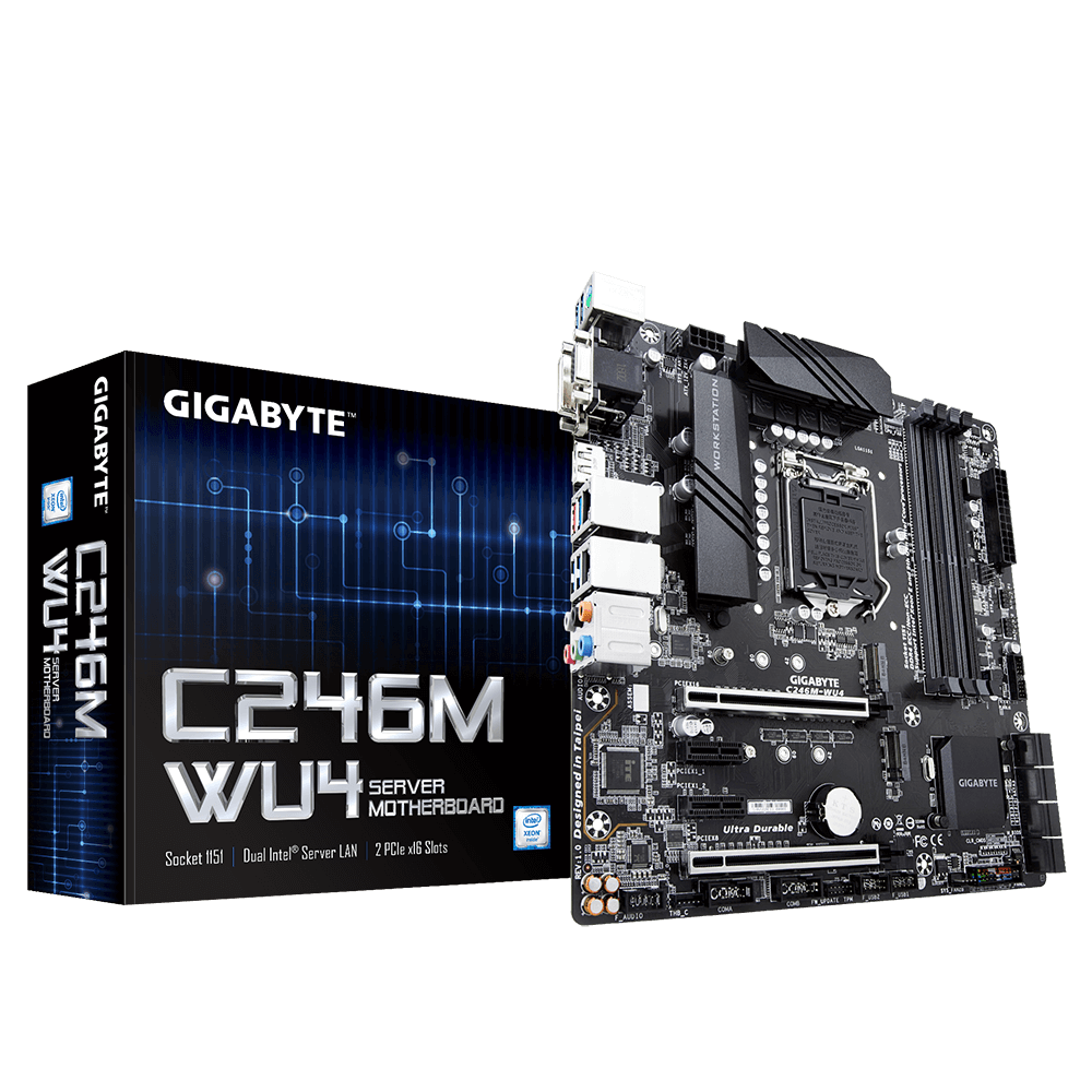 C246M-WU4 (rev. 1.x) Key Features | Motherboard - GIGABYTE Global