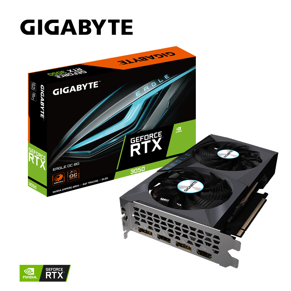 GeForce RTX™ 3050 EAGLE OC 8G Gallery | Graphics Card - GIGABYTE