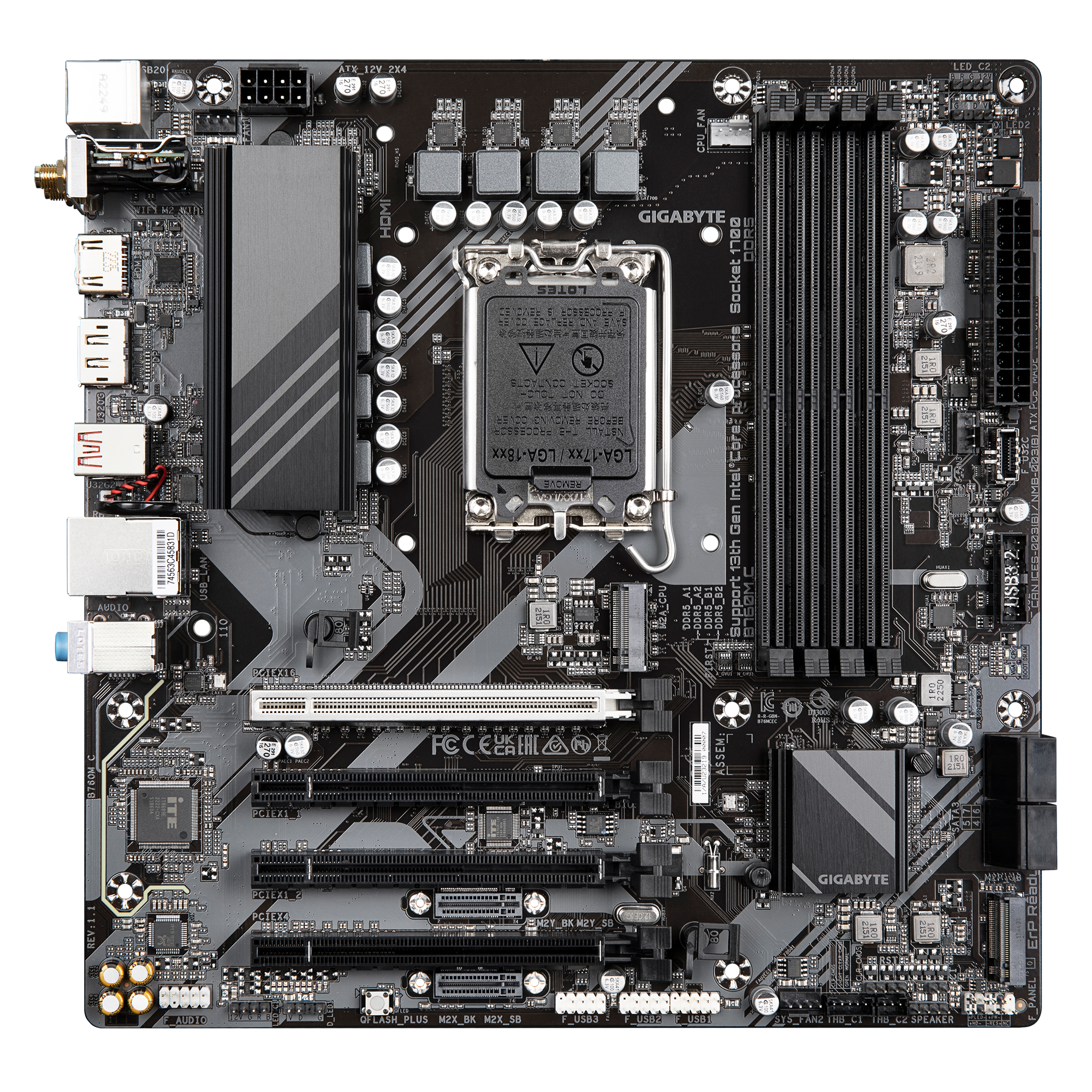 GIGABYTE B760m intel12 core i5[ジャンク] B760M C｜GIGABYTE