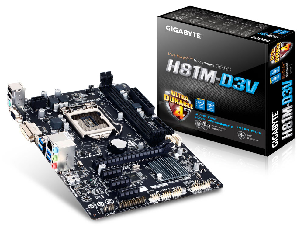 GIGABYTE  GA-H81M-D3V-JP  LGA1150