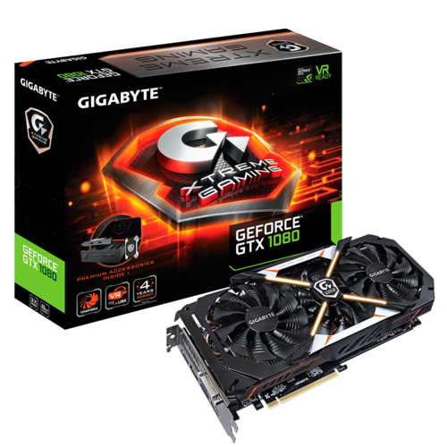 GeForce® GTX 1080 Xtreme Gaming Premium Pack 8G (rev. 2.0)