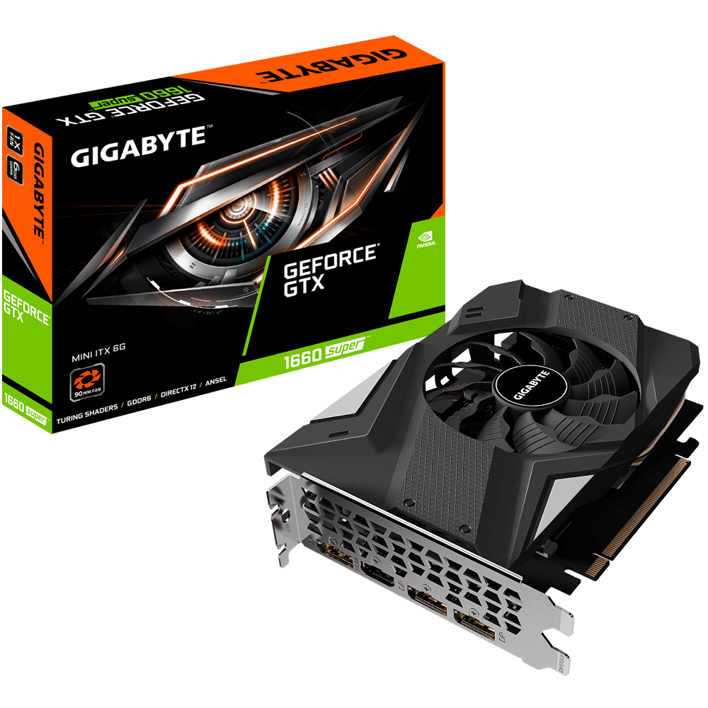 GeForce® GTX 1660 SUPER™ MINI ITX 6G｜AORUS - GIGABYTE Россия