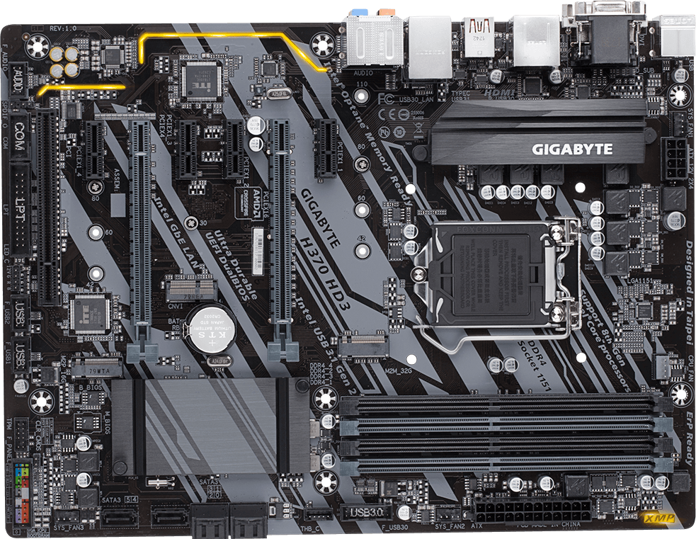 H370 HD3 (Rev. 1.0) - GIGABYTE Global