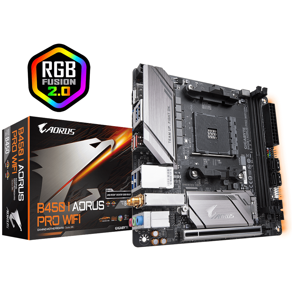 B450 I AORUS PRO WIFI (rev. 1.0) 主な特徴 | マザーボード - GIGABYTE Japan