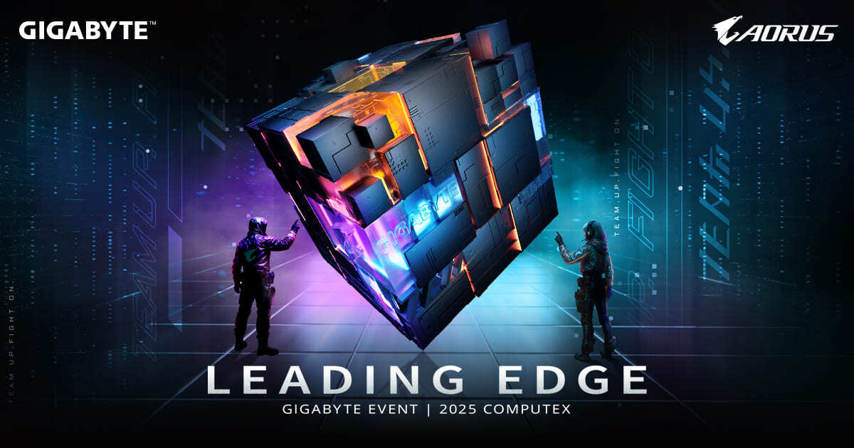 GIGABYTE EVENT Unveils Comprehensive AI Solutions with "LEADING EDGE" at COMPUTEX 2025