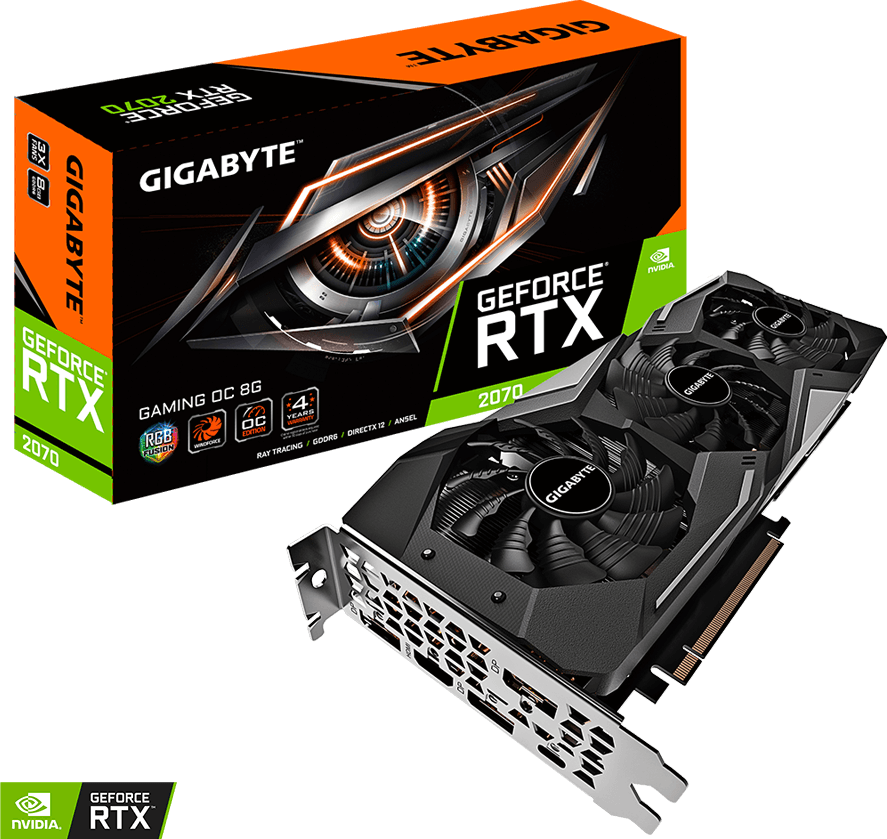 GIGABYTE GeForce RTX 2070（8GB） GeForce RTX™ 2070 GAMING 8G (Rev. 2.0) - GIGABYTE Panama