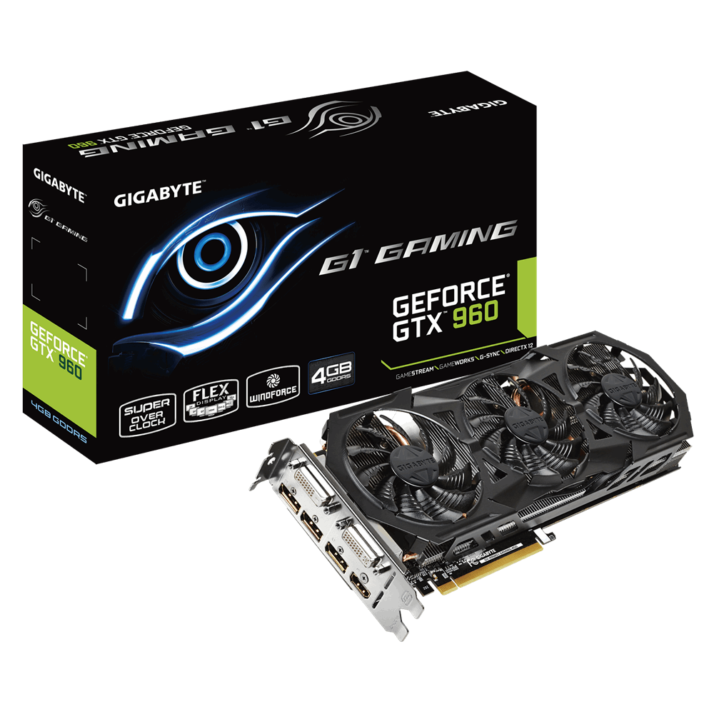 グラフィックボード・グラボ・ビデオカード GIGABYTE GTX960(GV-N960WF2OC-4GD)rev.1.1 GV-N960WF2OC-4GD (rev. 1.1) Overview | Graphics Card - GIGABYTE Global