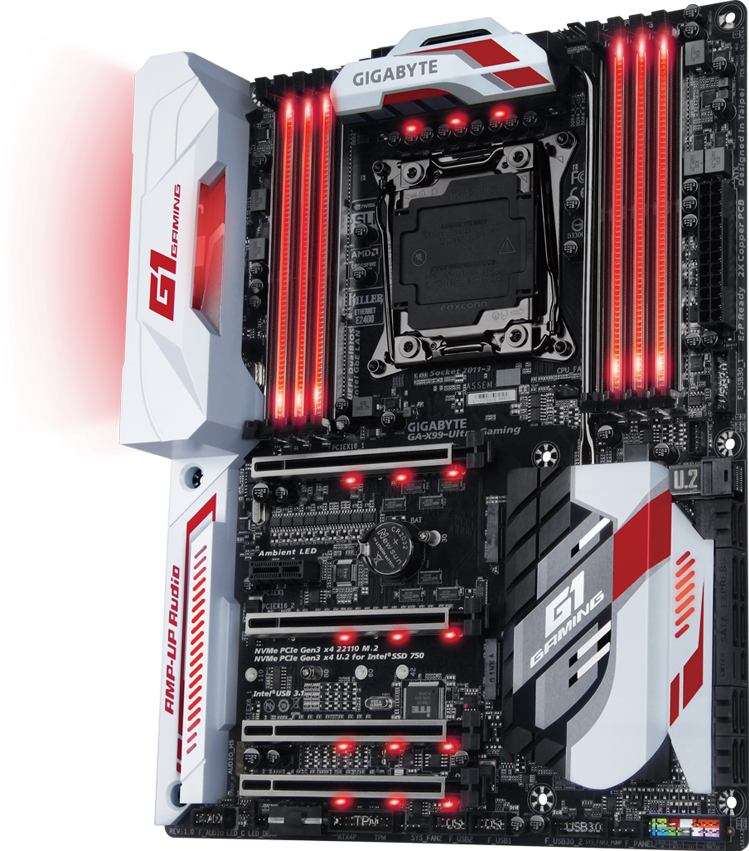GA-X99-Ultra Gaming (Rev. 1.0) マザーボード - GIGABYTE Japan
