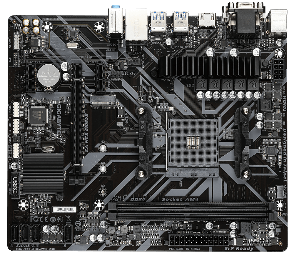 B450M S2H V2 AORUS GIGABYTE Global