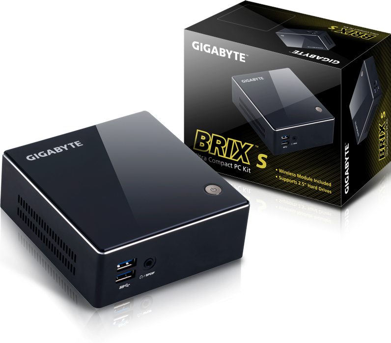 BRIX (Mini-PC Barebone) - GB-BXi3H-4010