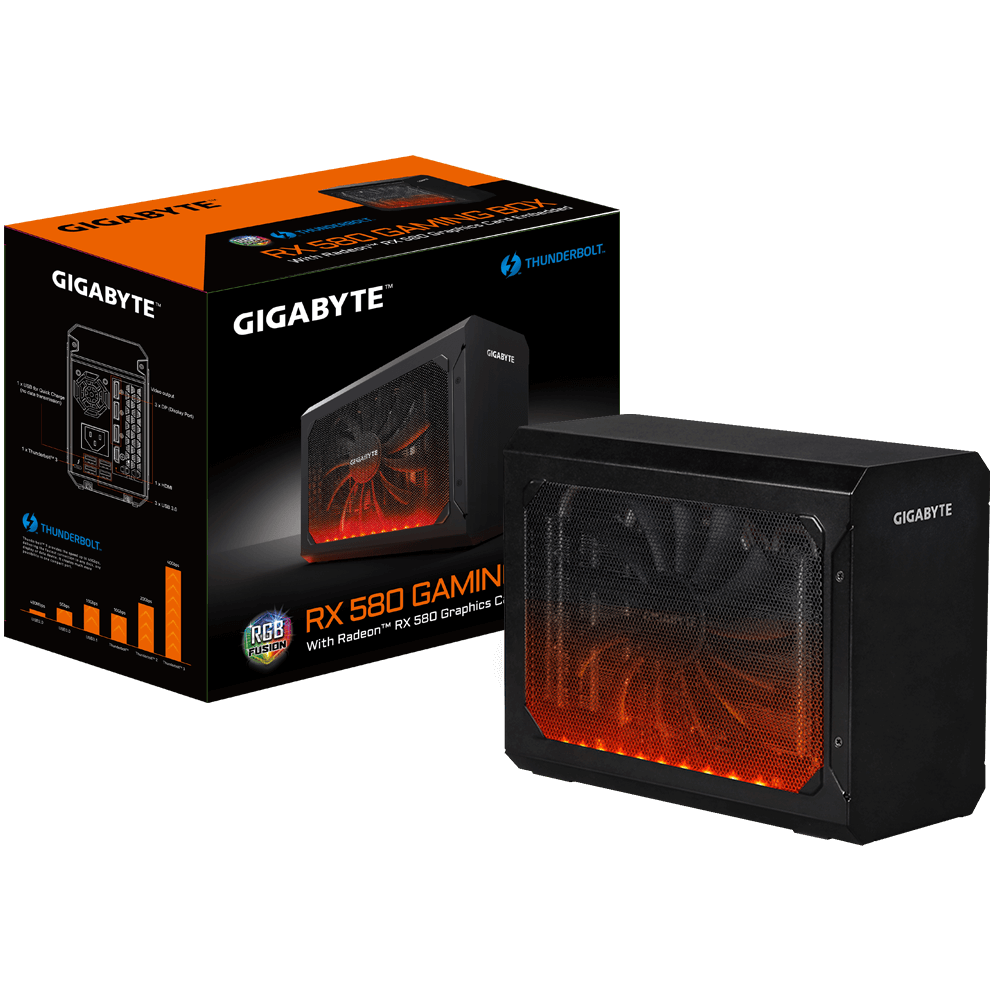 RX 580 GAMING BOX 主な特徴 | グラフィックスカード - GIGABYTE Japan