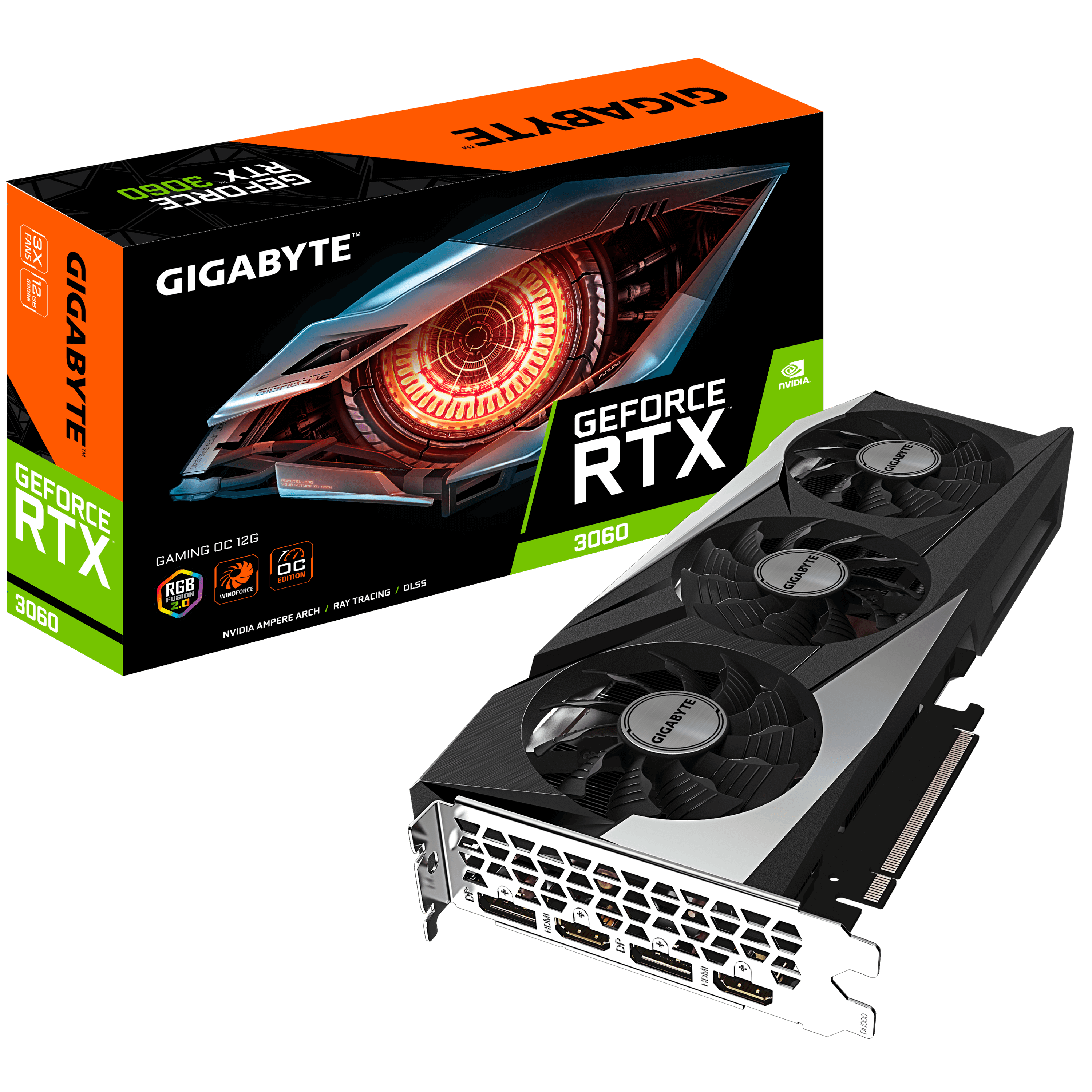 GeForce RTX™ 3060 GAMING OC 12G (rev. 1.0) Key Features