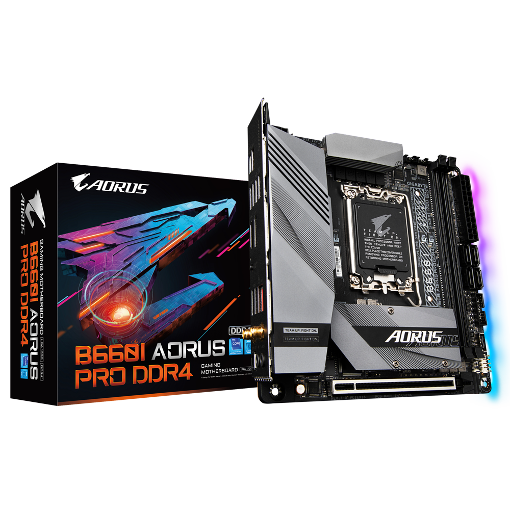 B660I AORUS PRO DDR4 (rev. 1.x) Gallery | Motherboard - GIGABYTE