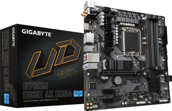 GIGABYTE B760M DS3H AX DDR4