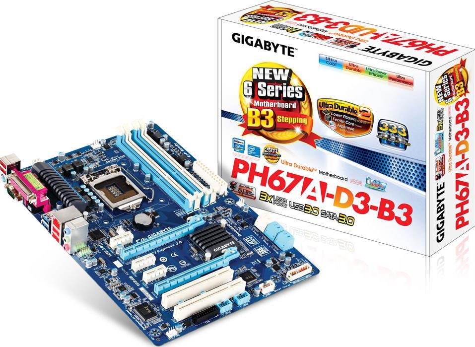 Motherboard - GA-PH67A-D3-B3