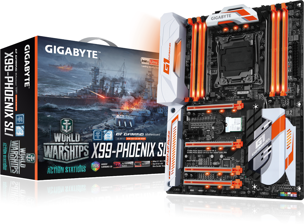 Tarjetas Madre - GA-X99-Phoenix SLI