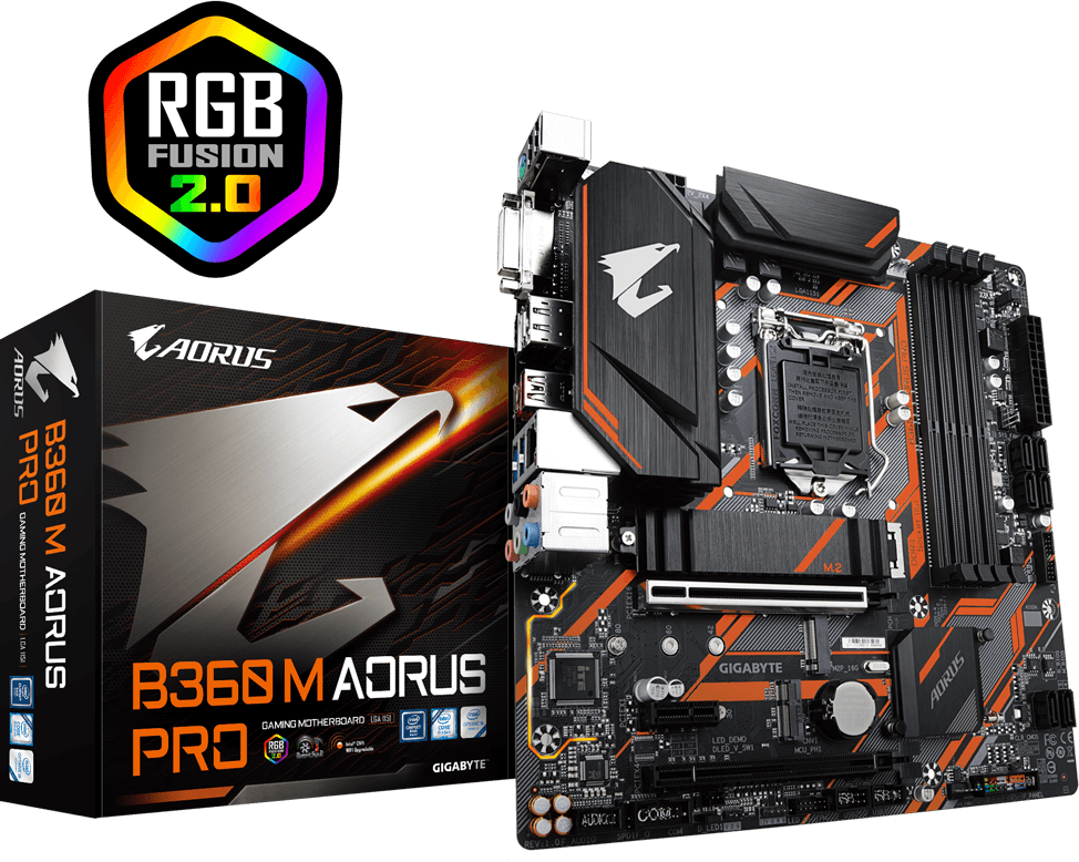 Moederbord - B360 M AORUS PRO