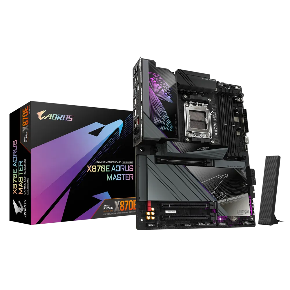 GIGABYTE X870E-AORUS-MASTER AM5 DDR5 SES GLAN HDMI/USB4 SATA...