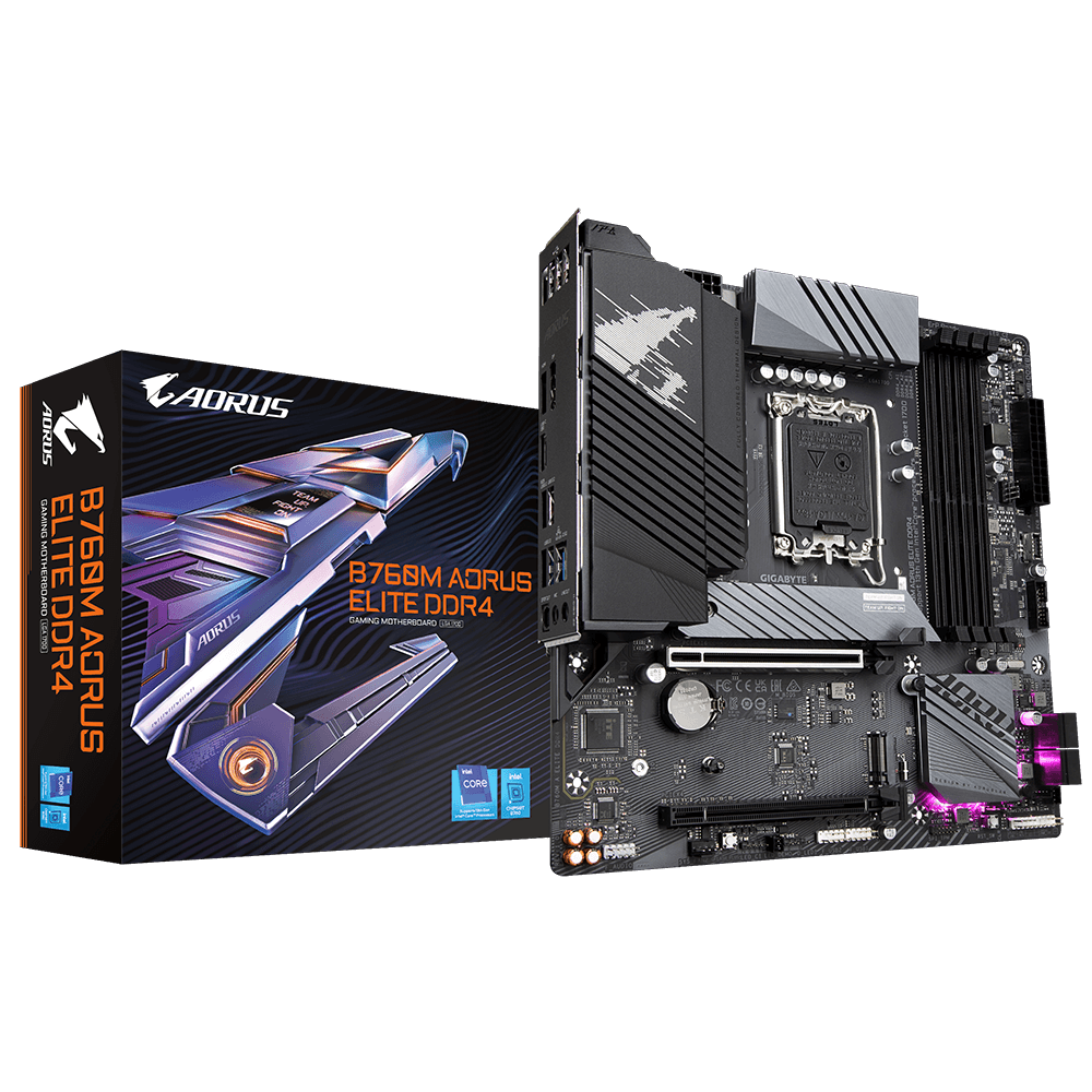 B760M AORUS ELITE AX DDR4 Hands-On Test