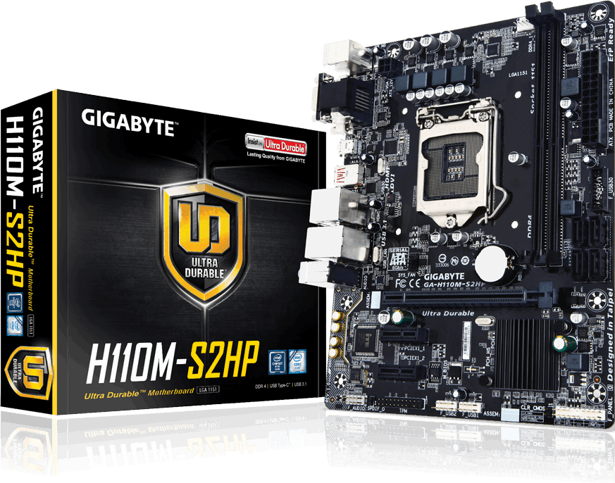 Moederbord - GA-H110M-S2HP