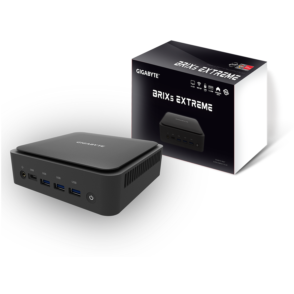 GB BER3 5400 Key Features BRIX Mini PC Barebone