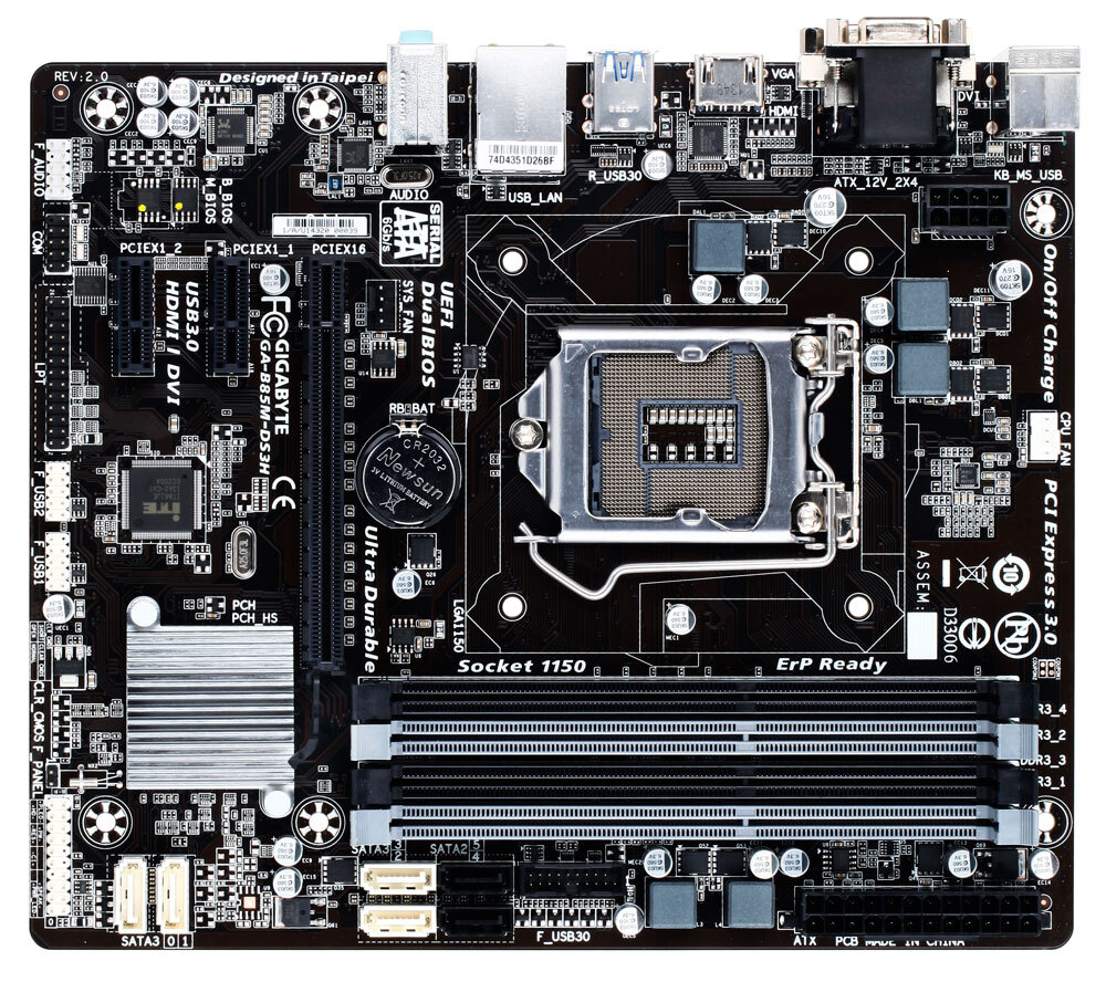 Ga B85m Ds3h Rev 2 0 Gallery Motherboard Gigabyte Global