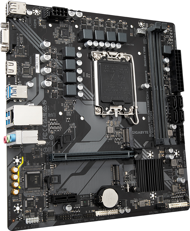 B760M H DDR4 (Rev. 1.0) - GIGABYTE Japan