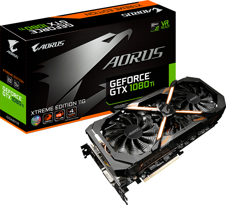 Carte Graphique - AORUS GeForce® GTX 1080 Ti Xtreme Edition 11G