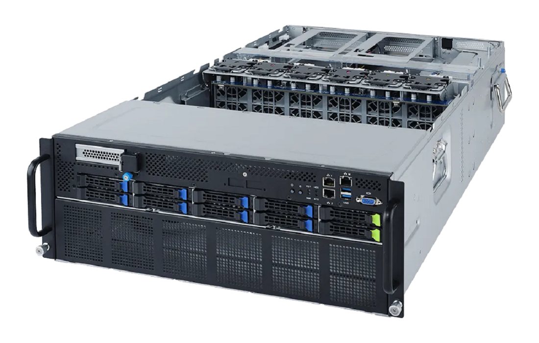 The G482-Z54 is a 4U 8-Node G-Series GPU Server that’s ideal for HPC and parallel computing. The ultra-dense configuration of GPU cards boosts the processing power of the dual AMD EPYC™ processors to new frontiers.