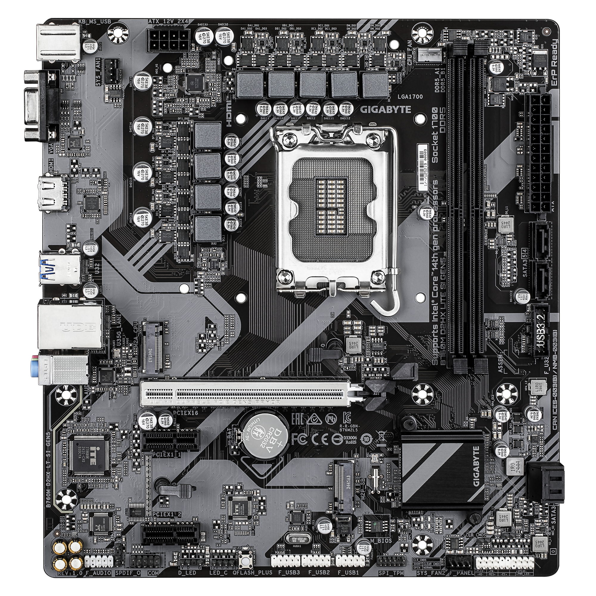 B760M D2HX LITE SI GEN5