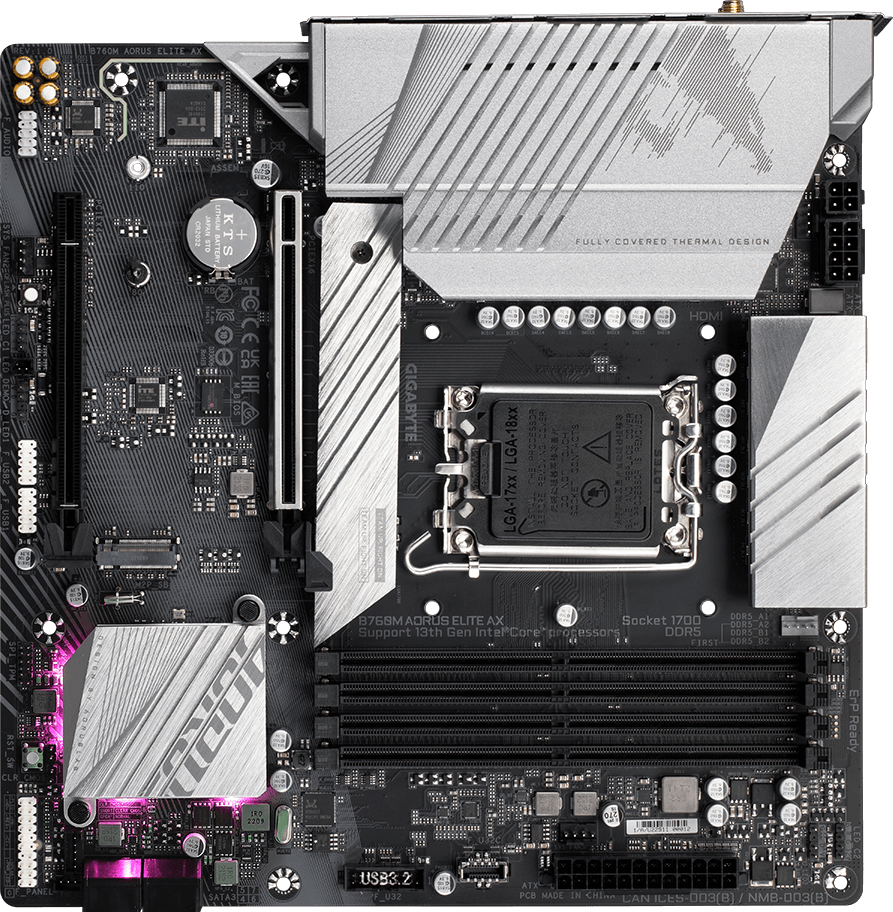 B760M AORUS ELITE AX (Rev. 1.x) - GIGABYTE Japan
