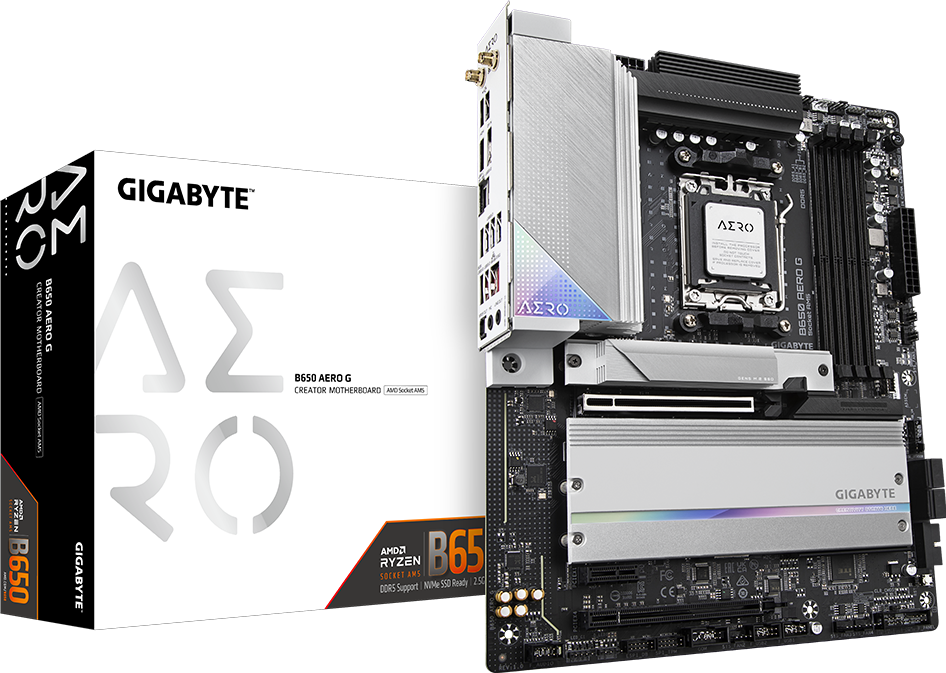 Gigabyte B650 AERO G manufacturer reference photograph