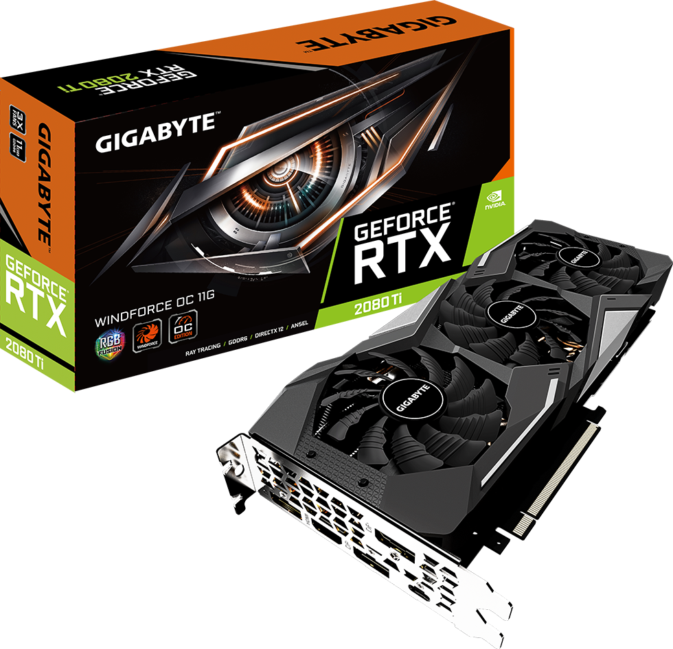 グラフィックスカード - GeForce RTX™ 2080 Ti WINDFORCE OC 11G