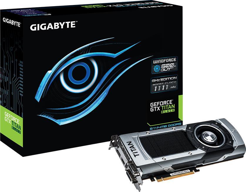 Graphics Card - GV-NTITANBLKGHZ-6GD-B