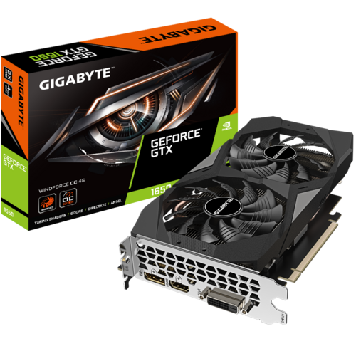 GeForce® GTX 1650 D6 WINDFORCE OC 4G (rev. 3.0) - Видеокарты