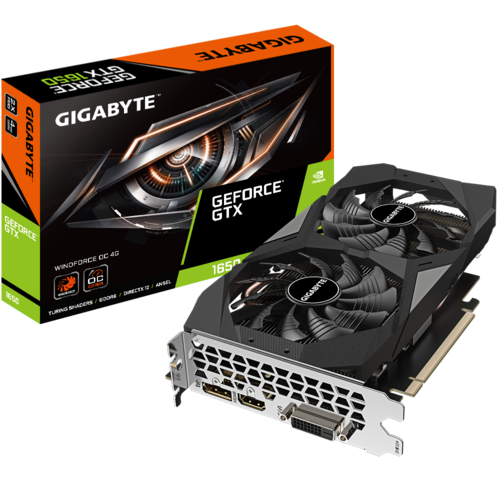 GeForce® GTX 1650 D6 WINDFORCE OC 4G (rev. 3.0) - グラフィックスカード