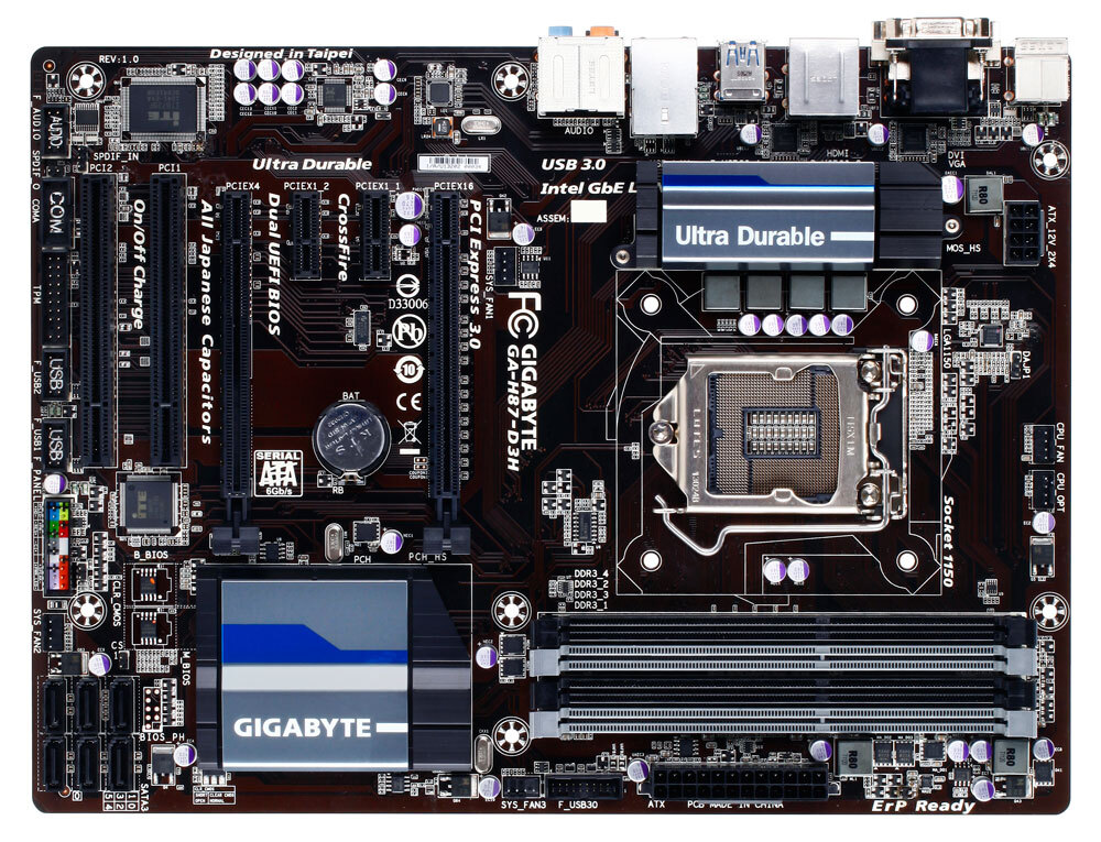 GA-H87-D3H (rev. 1.x) 概要 | マザーボード - GIGABYTE Japan