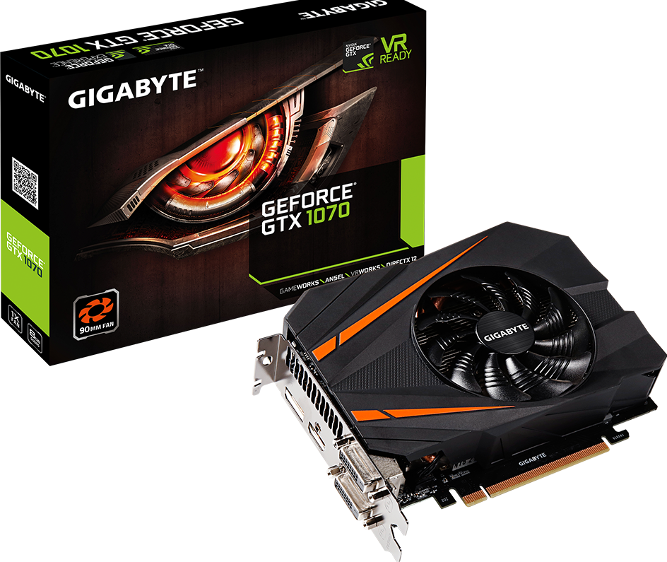 كروت الجرافيك - GeForce® GTX 1070 Mini ITX 8G