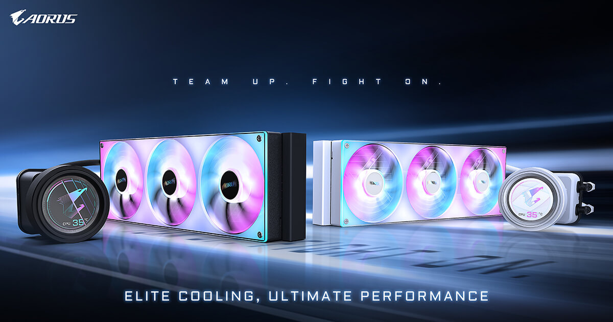 GIGABYTE Launches AORUS ELITE Series AIO Liquid Coolers