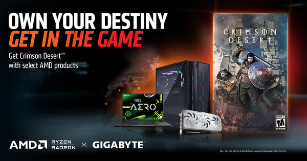 GIGABYTE Partners with AMD to Enhance Game Value through Crimson Desert Bundle