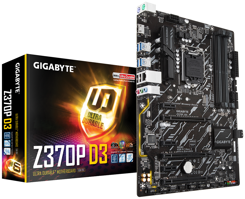 Z370P D3 (rev. 1.0) Key Features | Motherboard - GIGABYTE Global