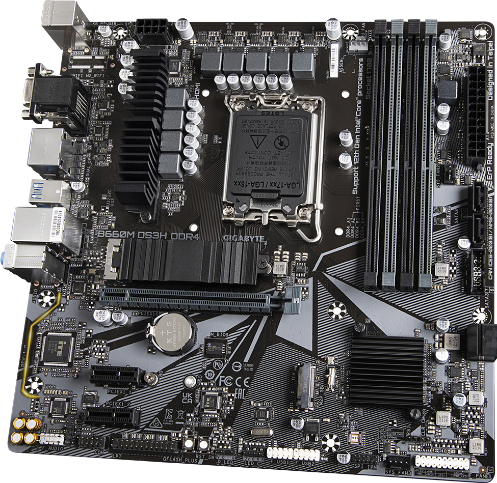 B660M DS3H DDR4 (Rev. 1.0) - GIGABYTE Global