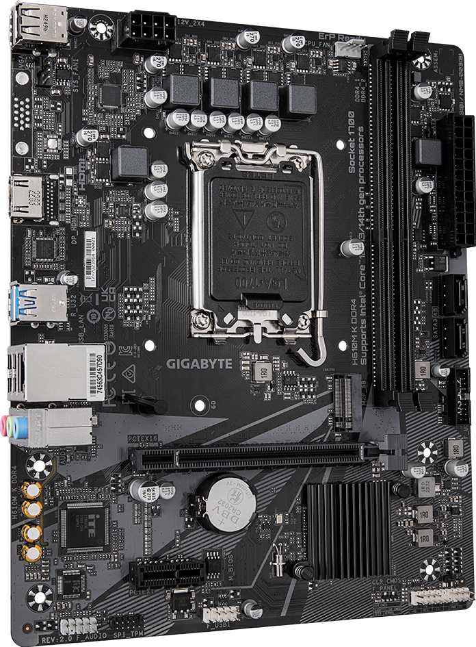 H610M K DDR4 (Rev. 2.0) - GIGABYTE Japan