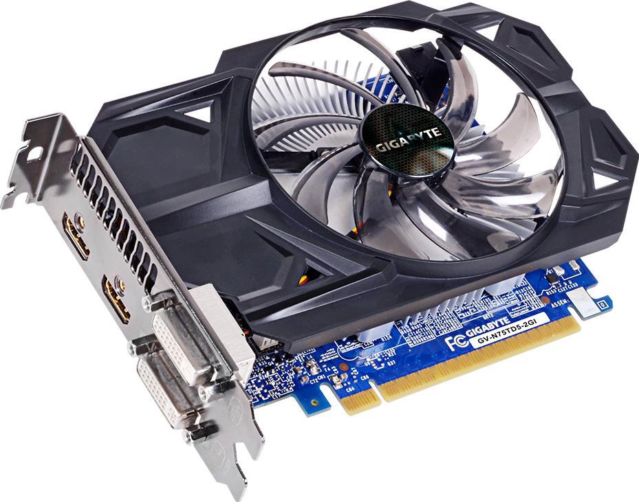 GV-N75TD5-2GI Graphics Card - GIGABYTE Global