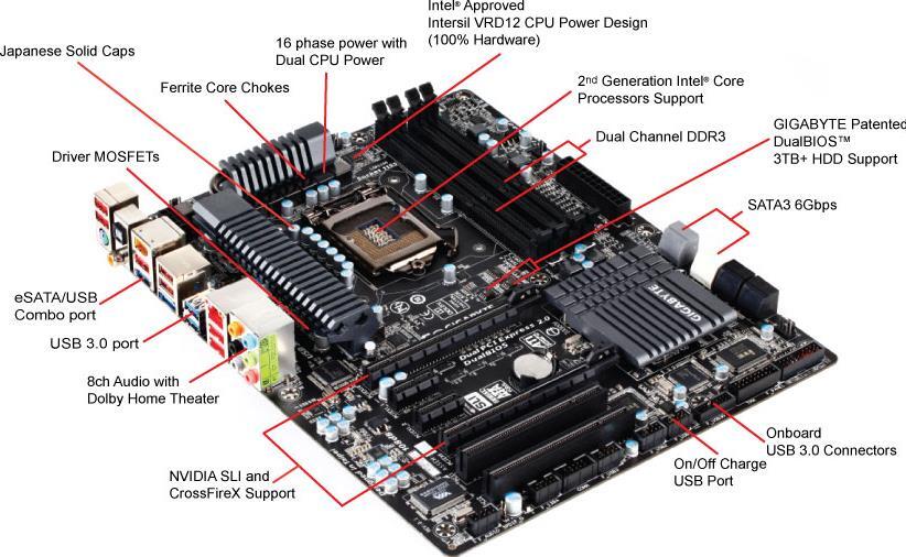 GA-Z68X-UD4-B3 (Rev. 1.0) - GIGABYTE Global