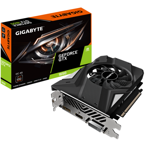 GeForce® GTX 1650 D6 OC 4G (rev. 3.0) - Graphics Card